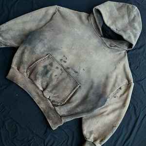 Sudadera con Capucha Estilo Urbano con Logotipo Personalizado en Relieve 3D, Lavado Ácido, Parche Bordado Desgastado de Alta Densidad, Servicio OEM - Product Image 4