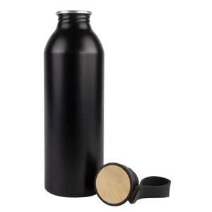 Bottiglia d'Acqua in Alluminio Riciclato Azmidi, Gadget Ecologico Promozionale per Bevande - Product Image 4