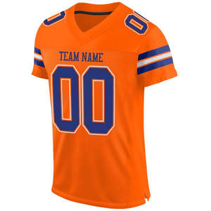 Camiseta de fútbol americano ligera superventas, diseño de sublimación transpirable para uso en equipos universitarios - Product Image 6