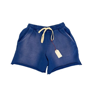 กางเกงขาสั้นผู้ชายผ้าโพลีเอสเตอร์กางเกงขาสั้นสำหรับเล่นกีฬาสีพื้นออกแบบโลโก้ได้ตามต้องการสำหรับฤดูร้อน - Product Image 1