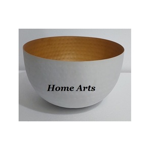 Iron Hammered Chocolates Bowl Premium Quality Customized Size Chocolates <b>Dessert</b> Bowl At Affordable Price - Product Image 2