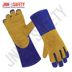 Gants en cuir de vachette de haute qualité, renforcés, pour la sécurité industrielle, protection des mains, anti-vibration, résistance à l'abrasion et à la chaleur - Product Image 3