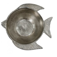 Bol coréen de haute qualité, artisanal, en métal, en forme de poisson, écologique, texture polie, personnalisable pour les fêtes