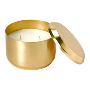 Bougeoir rond en métal fait à la main de qualité exclusive avec couvercle Bougeoir de décoration d'intérieur au design fantastique pour le mariage et les événements - Product Image 3