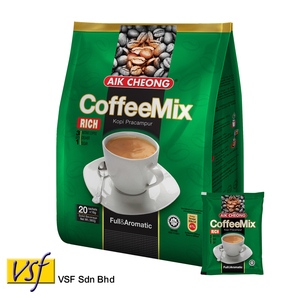 Aik Cheong Coffee Mix Café instantáneo rico (verde) 18g x 20s x 24 pkts Café instantáneo Hecho en Malasia Certificado Halal - Product Image 5
