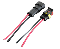 Cáp điện ô tô chuyên nghiệp DJ7021 AMP 1.5 chống nước, đầu nối đực cái, dây dẫn chống nước