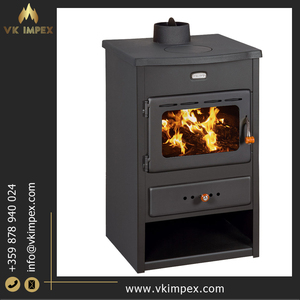 เตาผิงเผาไม้อิสระ2.9ห้องการใช้เชื้อเพลิงกิโลกรัม/ชั่วโมงประสิทธิภาพในการทำความร้อนสูงสำหรับโรงแรมและวิลล่า - Product Image 2