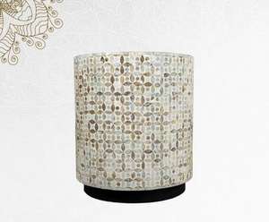 Mesa de centro con incrustaciones de hueso de la mejor calidad, precio al por mayor de fábrica, muebles para el hogar para decoración de sala de estar - Product Image 2