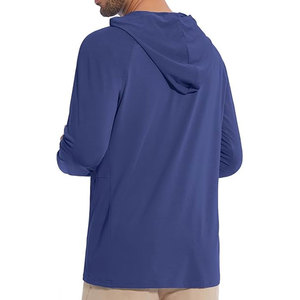 Sweat à capuche personnalisé avec logo, veste imperméable pour l'extérieur, sweat à capuche léger imperméable pour la pêche - Product Image 2