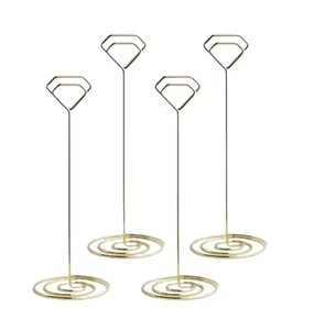 Porta carte da <span class=keywords><strong>lavoro</strong></span> in cristallo <span class=keywords><strong>di</strong></span> lusso elegante da tavolo espositore per ufficio Organizer decorazione per tavolo per <span class=keywords><strong>eventi</strong></span> nuziali - Product Image 3