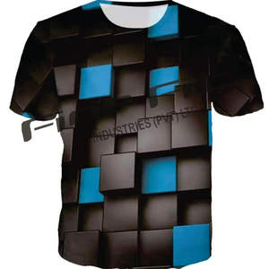 Camiseta informal unisex 100% algodón de secado rápido cómodo poliéster suave impresión personalizada sublimación Logo hombres mujeres camiseta lisa - Product Image 5