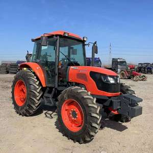 Vente en gros de tracteurs agricoles Kubota 4 cylindres diesel 4x4 multifonctionnels avec chargeur frontal à roues motrices 2x4 et pompe - Product Image 2