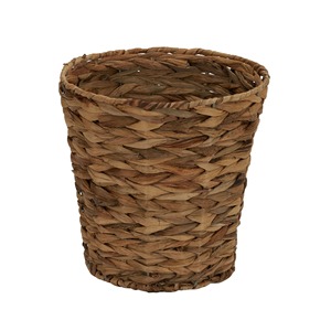 Cesta tejida de jacinto de agua con marco, cesta de almacenamiento hecha a mano, venta al por mayor, ecológica, hecha en Vietnam - Product Image 1