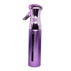 RUIPACK OEM luxury metal purple Hair Spray Bottle 250ml Hairdressing Spray Bottle Salon Hair Tools Water Sprayer bottle manufacturer