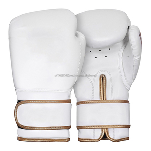 Guantes de boxeo hechos en fábrica de alta calidad Precio razonable con todos los tamaños disponibles 8oz Características de cuero Perforación - Product Image 2
