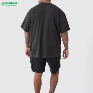 Camiseta Casual para Hombre, Estilo Oversize, 100% Algodón, Transpirable, con Cuello Cómodo y Mangas Cortas para Verano - Product Image 3
