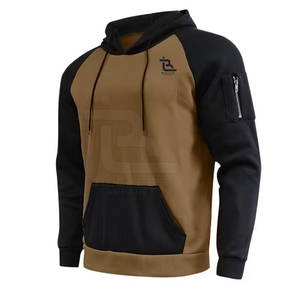 Traje de jogging de hombre sólido con capucha de invierno de alta calidad 100% algodón de secado rápido transpirable fábrica a granel al por mayor - Product Image 3