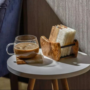 Luxury Design Best Epoxy Resin Acacia Wood <b>Coaster</b> Handmade Wooden <b>Drink</b> Tea <b>Coaster</b> From India by MN EXPORTS - Product Image 1