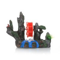 Nouveau Style Fish Tank Rocaille Aménagement Paysager Résine Décoration Paysage Aquarium Artisanat Creative Ornement Artificiel Fish Tank Paysage