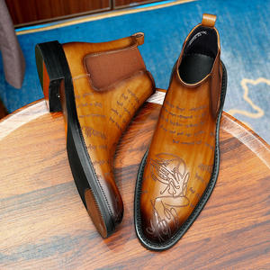 Botas de Trabajo con Soporte y Talón Antideslizante para Hombres, para Trabajo al Aire Libre y Caminatas Prolongadas - Product Image 2