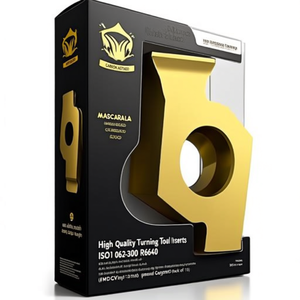 Insertos de Alta Calidad para Herramientas de Torneado ISO X61 0602-300 R6640, Profundidad de 3 mm, Recubrimiento MT-CVD, Paquete de 10 - Product Image 2