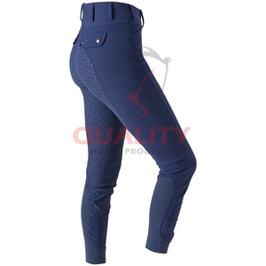 ถุงน่องสำหรับขี่ม้าผู้หญิงผ้าผ้ายืดยืดหยุ่นได้เพื่อการฝึกและความสบายในการขี่ม้า - Product Image 2