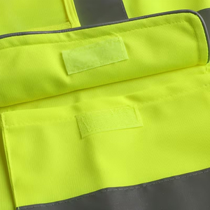 Chaleco de Seguridad ANSI Clase 2 Personalizable, Material Reflectante, Impermeable, con Linterna LED para Uso en Construcción - Sin Pedido Mínimo - Product Image 6