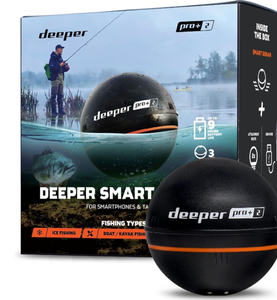 LIVRAISON À DOMICILE Sonar intelligent Deeper PRO+ - Détecteur de poissons sans fil portable GPS - Product Image 2