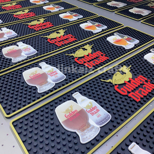 Silicone <b>bar</b> <b>mat</b> premium quality silicone flexible and sturdy protects surfaces from liquid spills enhances <b>bar</b> efficiency - Product Image 3