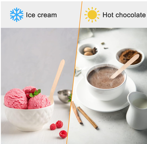 <b>Compostable</b> <b>Wooden</b> Spoons - Eco-Friendly Disposable Cutlery for Picnics & Catering - Product Image 5