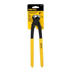 Pretul 9 'pinze aggraffatura in acciaio portatile Nylon rame con manico in plastica con 6 unità OEM personalizzabile