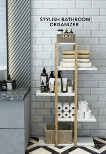 Support à plantes en bois moderne à 5 niveaux, étagère à plantes multifonctionnelle, unité de rangement décorative - Product Image 5
