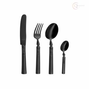 Ensemble de couverts de luxe en acier inoxydable pour les dîners festifs et les réceptions |   Ensemble cuillère, fourchette et couteau écologiques avec couleurs personnalisées - Product Image 2