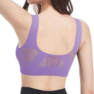 Sujetadores deportivos para mujer 2024 transpirable Cool Liftup Air Bra Yoga Bras New Support Workout Tops para mujer - Product Image 4