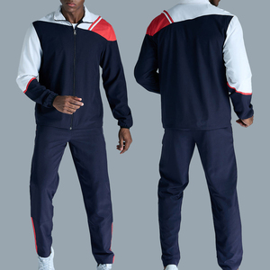 Survêtement Homme Solide en Nylon et Polyester Coupe-Vent, Veste et Pantalon de Sport Personnalisables avec Logo, Faible MOQ, Haute Qualité, Idéal pour l'Extérieur - Product Image 1
