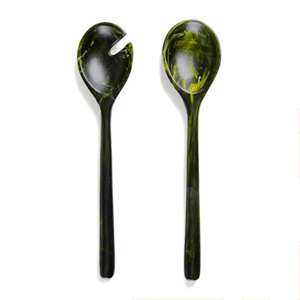 Serveurs à salade oblongs en acacia, personnalisés, compatibles lave-vaisselle, ustensiles de cuisine, fabriqués en Inde - Product Image 5