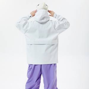 Veste de pluie design solide veste coupe-vent veste de printemps coupe-vent sport de haute qualité pour hommes - Product Image 3