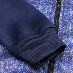 ชุดวอร์มลำลองกีฬาแขนยาวของผู้ชายชุดวิ่งแบบปรับแต่งมีสไตล์2-Pc ฤดูใบไม้ร่วง/ฤดูหนาวดีไซน์แฟชั่นพลัสไซส์ - Product Image 4