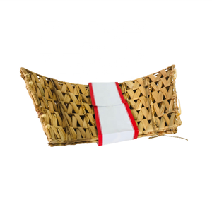 Collar de Árbol de Navidad de Pasto Marino con Diseño Más Reciente, Forma de Vieira para 2024, Tejido a Mano, Venta al por Mayor desde Vietnam - Product Image 5