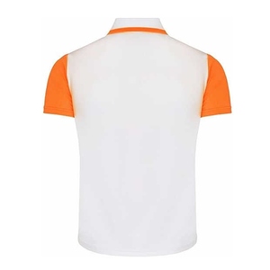 Manches courtes raglan athlétique pour hommes pour polo Logo personnalisé haut en toile respirant avec motif solide couleurs contrastées teint uni - Product Image 5
