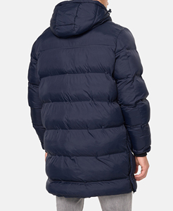 Customizable OEM Wholesale High Street Men's <b>Puffer</b> Bomber <b>Jacket</b> <b>Waterproof</b> <b>Hooded</b> Front Logo Thick Winter <b>jacket</b> - Product Image 2