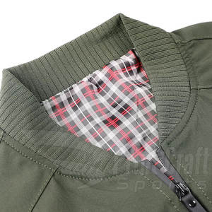 Long Sleeves Best Selling Bomber Winter <b>Jacket</b> <b>Light</b> <b>Weight</b> Bomber <b>Jacket</b> Solid Color Bomber <b>Jacket</b> - Product Image 5