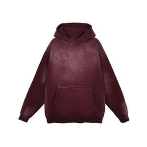 Sweats à capuche vieillis personnalisés Survêtement de style streetwear Sweat à capuche vieillis Sweat à capuche thermique pour hommes personnalisé - Product Image 1