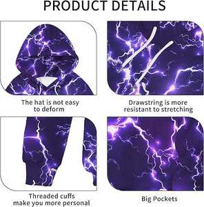 Sweats à capuche et sweat-shirts pour hommes de haute qualité col rond couleur unie LOGO personnalisé sweat-shirt unisexe en coton - Product Image 4