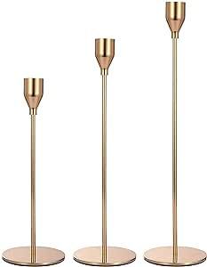 Bougeoir en métal de haute qualité, fait à la main, écologique, design moderne, exclusif, or, Pâques, Saint-Valentin, anniversaire - Product Image 4