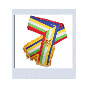 Ordre maçonnique Eastern Star Sash 2025 Prix bas Bonne qualité Nouveau style Ceintures maçonniques OEM desservies - Product Image 2