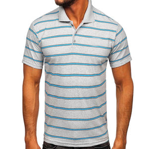 Venta al por mayor de alta calidad Polo en blanco logotipo bordado personalizado Unisex algodón liso personalizado hombres Polos ropa casual - Product Image 1