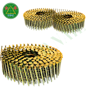 ตะปูม้วนเหล็กขนาด1-3/4นิ้วพร้อมก้านเรียบ/สกรู/วงแหวนหัวลายตารางหมากรุกความเร็วสูงผลิตในเวียดนาม - Product Image 6