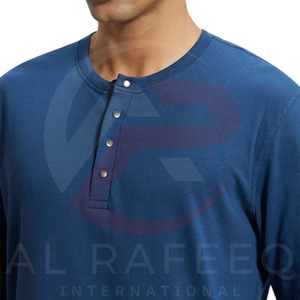 เสื้อเชิ้ตแขนยาวของผู้ชายผ้าโพลีเอสเตอร์/ผ้าฝ้ายแห้งเร็วระบายอากาศได้ดีผลิตแบบมืออาชีพ - Product Image 6