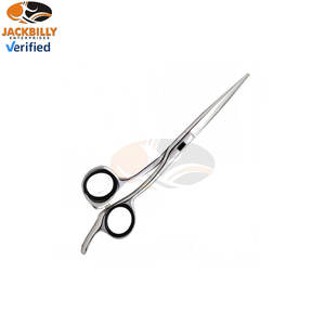 Ciseaux de coiffure professionnels les plus vendus, pour droitiers, manche moyen, 28 dents, acier inoxydable de haute qualité, à bout arrondi - Product Image 2